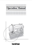 BROTHER STAR 230E SEWING MACHINE OPERATION MANUAL 63 PAGES ENGLISH