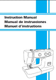 BROTHER XL-5130 XL5130 SEWING MACHINE MAQUINA DE COSER MACHINE A COUDRE INSTRUCTION MANUAL MANUAL DE INSTRUCCIONES MANUEL D'INSTRUCTIONS 77 PAGES ENG ESP FR