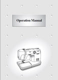 BROTHER XL-5500 SEWING MACHINE OPERATION MANUAL 46 PAGES ENGLISH