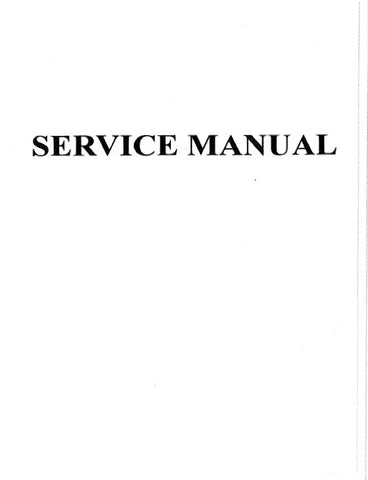 CONSEW MODEL 326S SEWING MACHINE SERVICE MANUAL 22 PAGES ENG