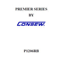 CONSEW P1206RB PREMIER SERIES SEWING MACHINE INSTRUCTION MANUAL 37 PAGES ENG