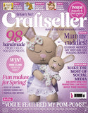 CRAFTSELLER MARCH 2015 SEW KNIT CRAFTS MAGAZINE 108 PAGES ENG