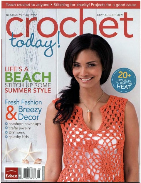 CROCHET TODAY JULY AUG 2009 CROCHET PATTERNS CROCHET MAGAZINE 66 PAGES ENGLISH