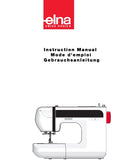 ELNA EXPERIENCE 540S SEWING MACHINE MACHINE A COUDRE NAHMASCHINE INSTRUCTION MANUAL MODE D'EMPLOI GEBRAUCHSANLEITUNG 100 PAGES ENG FRANC DEUT