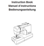 ELNA EXPLORE 150 SEWING MACHINE MACHINE A COUDRE NAHMASCHINE INSTRUCTION BOOK MANUEL D'INSTRUCTIONS BEDIENUNGSANLEITUNG 68 PAGES ENG FRANC DEUT