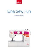 ELNA SEW FUN SEWING MACHINE INSTRUCTION MANUAL 30 PAGES ENG