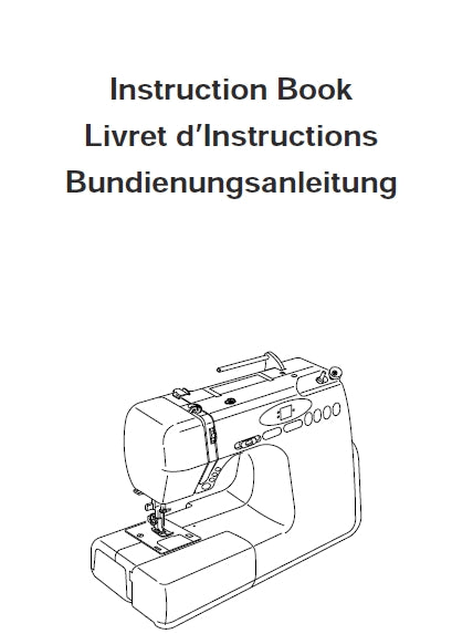 ELNA STAR SEWING MACHINE MACHINE A COUDRE NAHMASCHINE INSTRUCTION BOOK LIVRET D'INSTRUCTIONS BUNDIENUNGSANLEITUNG 80 PAGES ENG FRANC DEUT