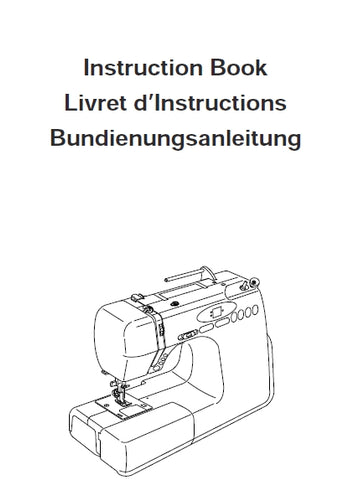 ELNA STAR SEWING MACHINE MACHINE A COUDRE NAHMASCHINE INSTRUCTION BOOK LIVRET D'INSTRUCTIONS BUNDIENUNGSANLEITUNG 80 PAGES ENG FRANC DEUT