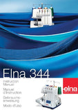 ELNA 344 SEWING MACHINE MACHINE A COUDRE NAHMASCHINE MACCHINA DA CUCIRE INSTRUCTION BOOK MANUEL D'INSTRUCTION GEBRAUCHSANWEISUNG MODO D'USO 77 PAGES ENG FRANC DEUT ITAL