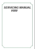ELNA 9500 SEWING MACHINE SERVICE MANUAL 49 PAGES ENGLISH