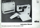 ELNA TX ELECTRONIC SEWING MACHINE INSTRUCTION MANUAL 48 PAGES ENG