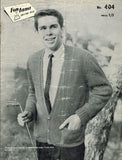 FONTANA 404 KNITTING PATTERNS KNITTING BOOK 10 PAGES ENG
