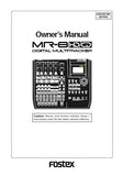 FOSTEX MR-8HD MR-8CD DIGITAL MULTITRACKER OWNER'S MANUAL 148 PAGES ENGLISH
