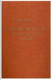 GARRARD MODEL 301 TRANSCRIPTION MOTOR RECORD DECK SERVICE MANUAL MKII 30 PAGES ENG