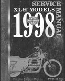 HARLEY-DAVIDSON XLH MODELS 1998 MOTORCYCLE SERVICE MANUAL 415 PAGES ENGLISH