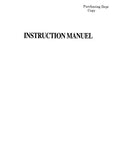 HIGHLEAD GL13128-1 SEWING MACHINE INSTRUCTION MANUAL 28 PAGES ENG