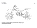 HONDA CRF450R 2004 MOTORCYCLE OWNERS MANUAL 108 PAGES ENGLISH