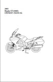 HONDA ST1300 2003 MOTORCYCLE OWNERS MANUAL 209 PAGES ENGLISH