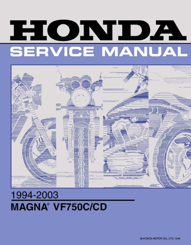 HONDA VF750C VF750CD MAGNA MOTORCYCLE SERVICE MANUAL 306 PAGES ENG