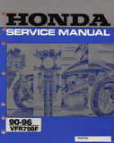 HONDA VFR750F MOTORCYCLE SERVICE MANUAL 306 PAGES ENGLISH