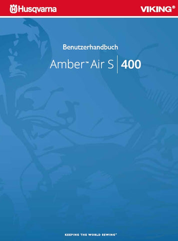 HUSQVARNA VIKING AMBER AIR S 400 NAHMASCHINE BENUTZERHANDBUCH 44 SEITE DEUT
