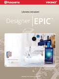 HUSQVARNA VIKING DESIGNER EPIC MACCHINA DA CUCIRE LIBRETTO ISTRUZIONI 208 PAGES ITAL