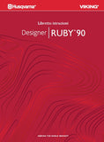 HUSQVARNA VIKING DESIGNER RUBY 90 MACCHINA DA CUCIRE LIBRETTO ISTRUZIONI 64 PAGES ITAL