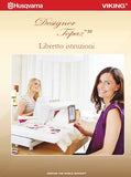 HUSQVARNA VIKING DESIGNER TOPAZ 50 MACCHINA DA CUCIRE LIBRETTO ISTRUZIONI 104 PAGES ITAL