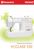 HUSQVARNA VIKING H CLASS E20 MACCHINA DA CUCIRE MANUALE DI ISTRUZIONI 36 PAGES ITAL