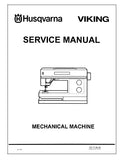 HUSQVARNA VIKING SERIES 2000 SEWING MACHINE SERVICE MANUAL 43 PAGES ENG