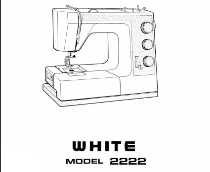 HUSQVARNA HUSKY 2222 SEWING MACHINE INSTRUCTION MANUAL 47 PAGES ENG