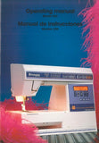 HUSQVARNA VIKING 350 SEWING MACHINE MAQUINA DE COSER OPERATING MANUAL MANUAL DE INSTRUCCIONES 44 PAGES ENG ESP