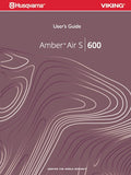 HUSQVARNA VIKING AMBER AIR S/600 SEWING MACHINE USERS GUIDE 64 PAGES ENG