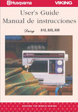 HUSQVARNA VIKING DAISY 315 325 335 SEWING MACHINE MAQUINA DE COSER USERS GUIDE MANUAL DE INSTRUCCIONES 40 PAGES ENG ESP