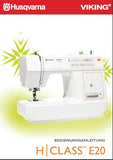 HUSQVARNA VIKING H CLASS E20 NAHMASCHINE BEDIENUNGSANLEITUNG 35 SEITE DEUT