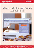HUSQVARNA VIKING INTERLUDE 445 435 MAQUINA DE COSER MANUAL DE INSTRUCCIONES 60 PAGES ESP
