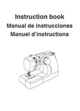 JANOME 128 SEWING MACHINE INSTRUCTION BOOK 48 PAGES ENG ESP FRANC