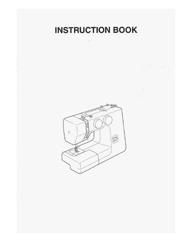 JANOME 134 SEWING MACHINE INSTRUCTION BOOK 26 PAGES ENG