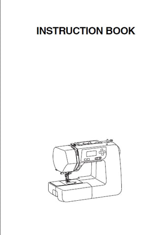 JANOME 2030DC JNH1860 SEWING MACHINE INSTRUCTION BOOK 44 PAGES ENG