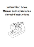 JANOME 3128 SEWING MACHINE INSTRUCTION BOOK 48 PAGES ENG ESP FRANC