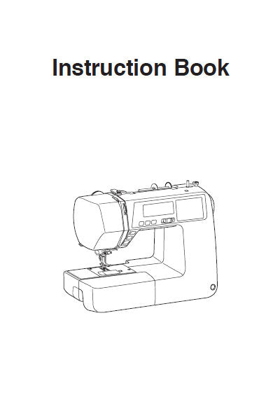 JANOME 5300QDC-T SEWING MACHINE INSTRUCTION BOOK 84 PAGES ENG