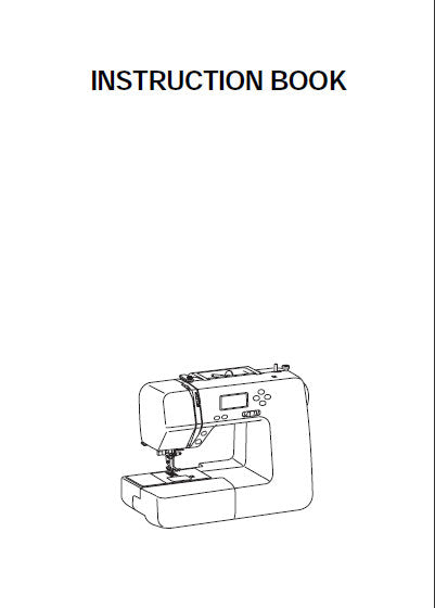 JANOME 8050 SEWING MACHINE INSTRUCTION BOOK 48 PAGES ENG