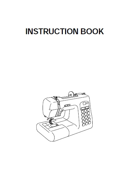 JANOME DC4030 SEWING MACHINE INSTRUCTION BOOK 43 PAGES ENG