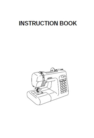 JANOME DC4030 SEWING MACHINE INSTRUCTION BOOK 43 PAGES ENG