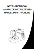 JANOME DC4030P SEWING MACHINE INSTRUCTION BOOK 88 PAGES ENG ESP FRANC