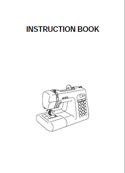 JANOME DC4030PR SEWING MACHINE INSTRUCTION BOOK 44 PAGES ENG