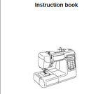 JANOME DC5100 SEWING MACHINE INSTRUCTION BOOK 60 PAGES ENG