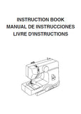 JANOME MARINE MAGIC SEWING MACHINE INSTRUCTION BOOK 39 PAGES ENG ESP FRANC