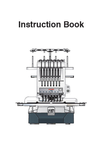 JANOME MB-7 SEWING MACHINE INSTRUCTION BOOK 96 PAGES ENG