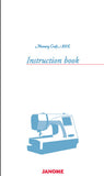 JANOME MEMORY CRAFT 300E SEWING MACHINE INSTRUCTION BOOK 48 PAGES ENG